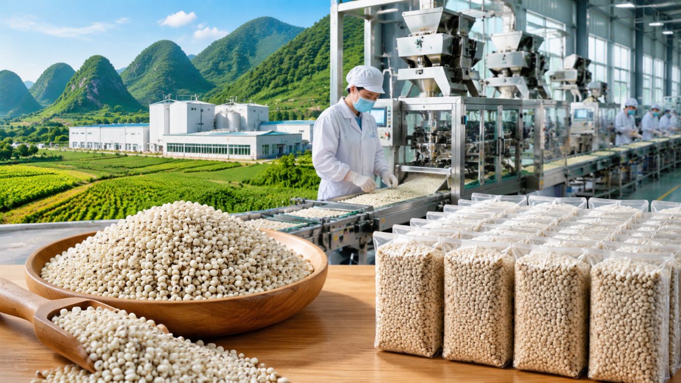 龙里县为薏仁米采购提供产地直供